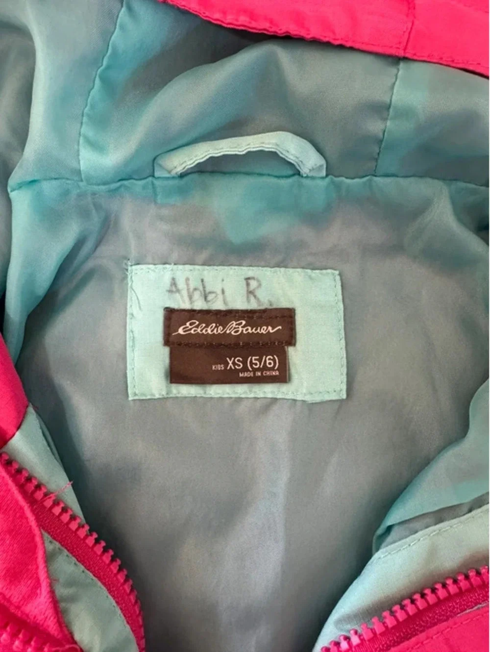 Girl’s Eddie Bauer 2 in 1 jackets size XS (5/6)